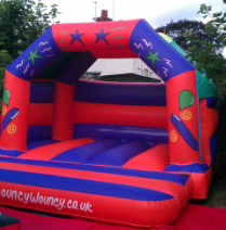 Customers house - Party time - Bouncy Wouncy Castles Kettering Corby Wellingborough